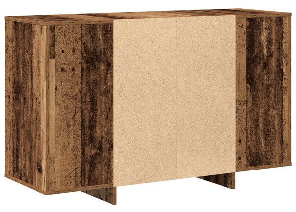 Barna büfé Régi fa Fa 120 x 41 x 75 cm Büfé Négyszögletes