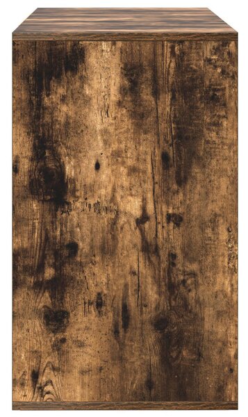 Füstölt tölgy oldalszekrény 120x41x75 cm Mérnöki fa