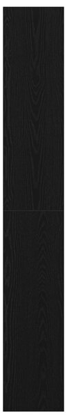 Könyvespolc Fekete Tölgy 100 x 30 x 198 cm Faanyag