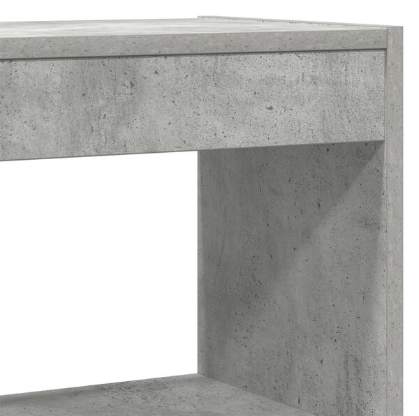 Könyvespolc Szürke Szerelt fa 100 x 30 x 198 cm Könyvespolc