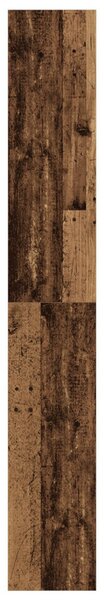 Könyvespolc 6 szintes 100 x 30 x 198 cm Szerelt Fa Hulladékfa