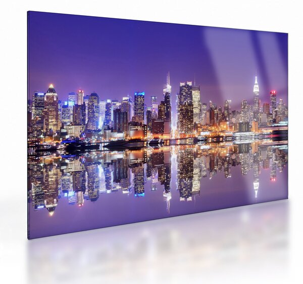 Manhattan képe (üvegen) (70x50 cm)