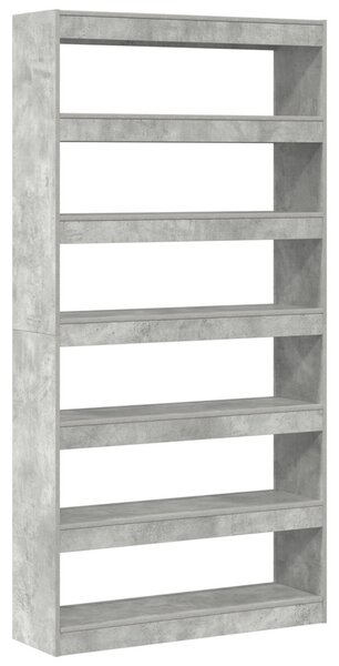 Könyvespolc Szürke Szerelt fa 100 x 30 x 198 cm Könyvespolc