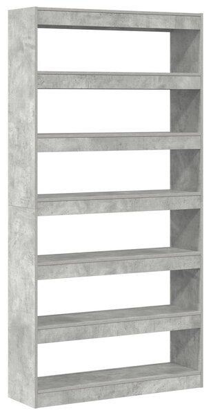 Könyvespolc Szürke Szerelt fa 100 x 30 x 198 cm Könyvespolc