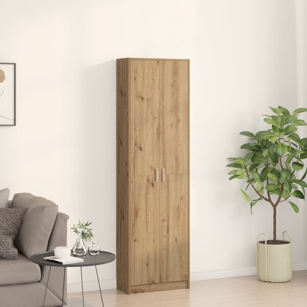 Ruhásszekrény polcokkal Artisan tölgy 55 x 25 x 189 cm Faanyag