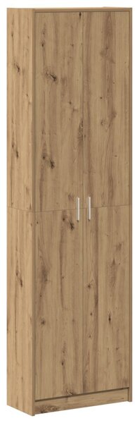 Ruhásszekrény polcokkal Artisan tölgy 55 x 25 x 189 cm Faanyag