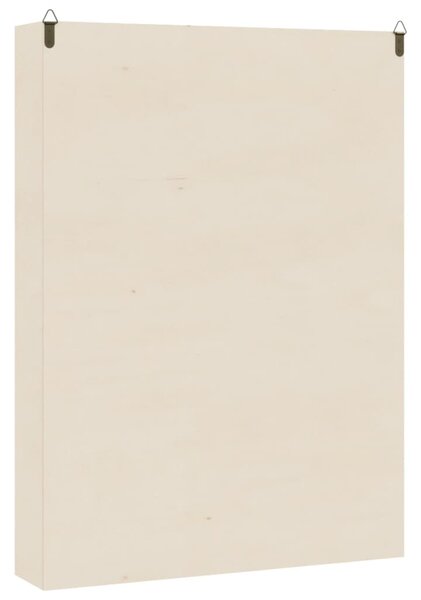 Fa gyűjtő vitrin 6 polccal 40x8,5x55cm 40x8,5x55 cm