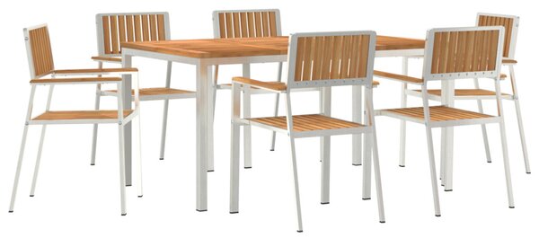 Kültéri étkező szett 7 db 150 x 90 x 75 cm