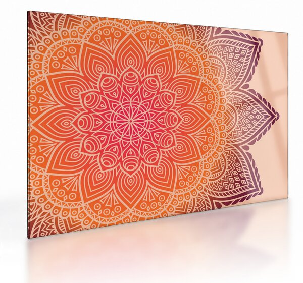 Kép - mandala art (üvegen) (70x50 cm)