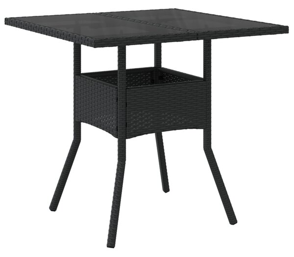 Kert étkező szett 3 pcs Szürke polirattan