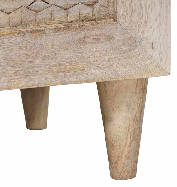Éjjeliszekrény 2 pcs Fehér 40 x 33 x 46 cm Szerelt Fa