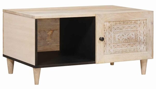 Dohányzóasztal Fehér 100 x 54 x 40 cm Szerelt Fa