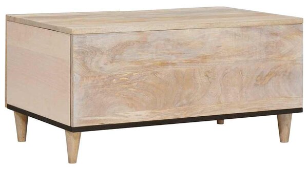 Dohányzóasztal Fehér 100 x 54 x 40 cm Szerelt Fa