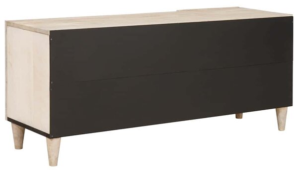 TV egységek fiókkal polcokkal Fehér 105 x 33 x 46 cm Faanyag