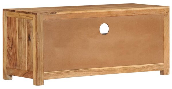 Tömör akácfa TV-szekrény 88 x 35 x 40 cm