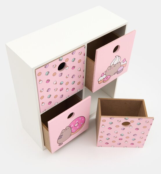 Sinsay - Gyerek szekrény fiókokkal Pusheen - pasztellpink