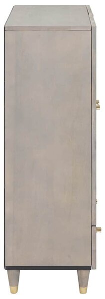 Magasfiú Szürke és Arany 60 x 33.5 x 100 cm Tömör mangófa