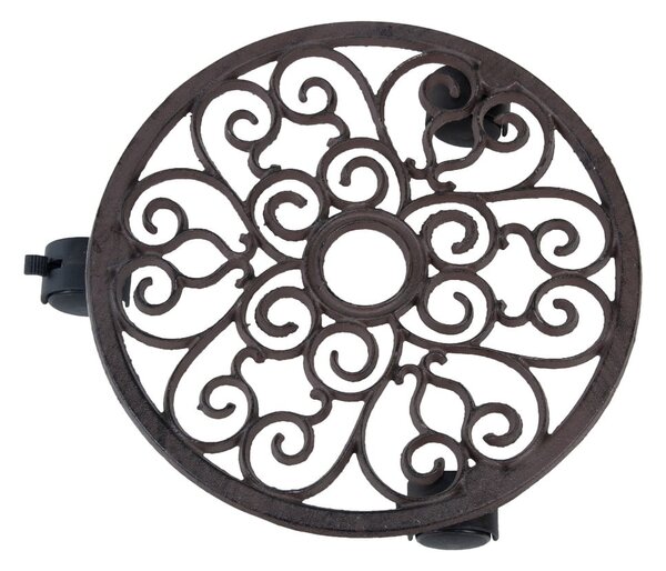 Fém gurulós virágállvány ø 29 cm – Esschert Design