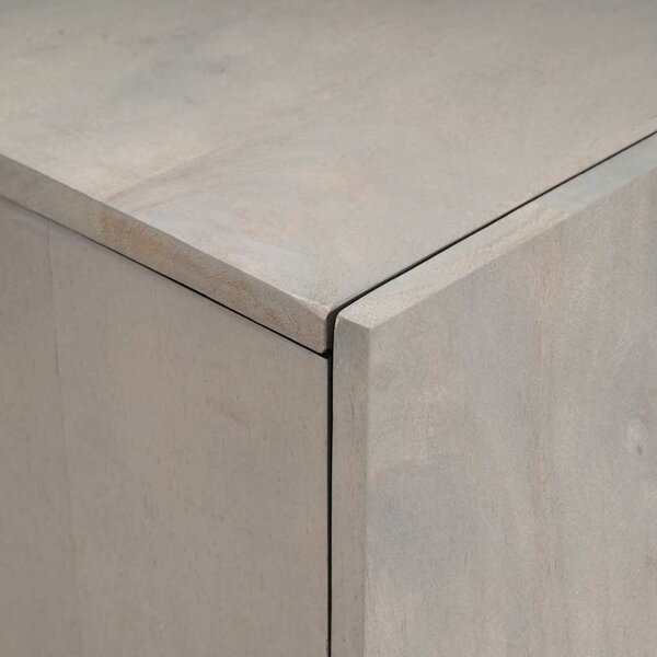 Magasfiú Szürke és Arany 60 x 33.5 x 100 cm Tömör mangófa