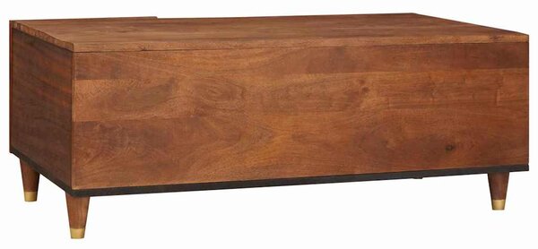 Dohányzóasztal 100 x 54 x 40 cm Tömör Mangófát