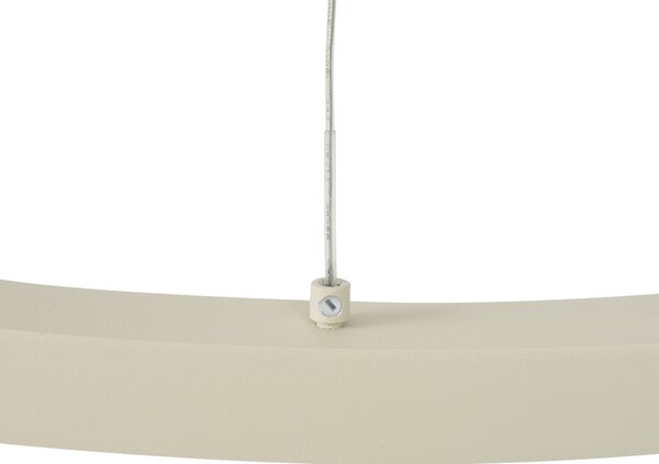 Design függőlámpa bézs 60cm LED-del, 3 lépésben dimmelhető - Girello