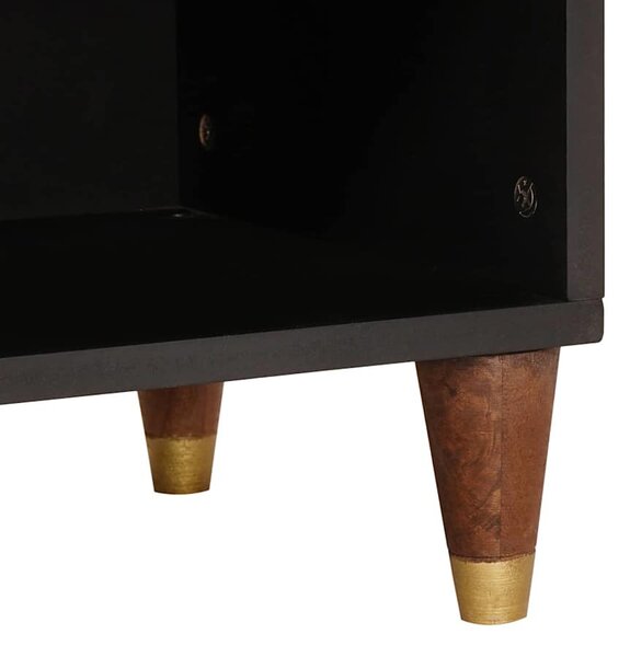 TV szekrény fiókkal Barna 100 x 33,5 x 46 cm Tömör Mangófát