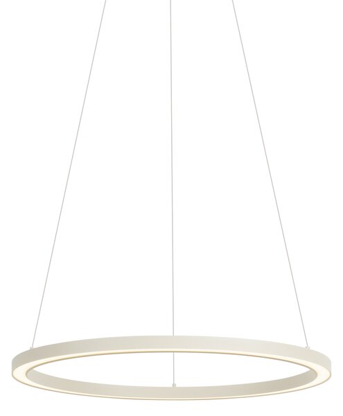 Design függőlámpa bézs 60cm LED-del, 3 lépésben dimmelhető - Girello