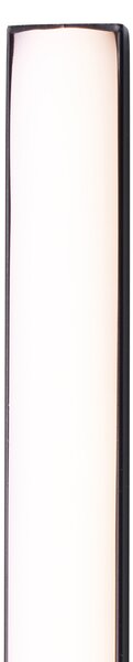 Modern fekete fali lámpa 100 cm LED-del, dimmelhető - Clockwise