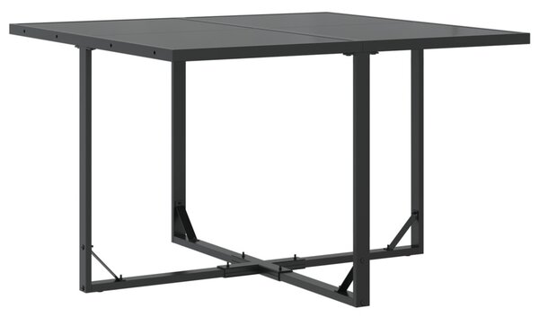 Kert étkező szett 9 pcs Fekete Acél