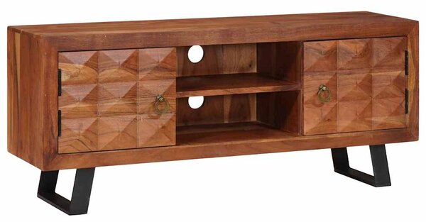 Média tárolószekrények és állványok Barna 112 x 30 x 48 cm