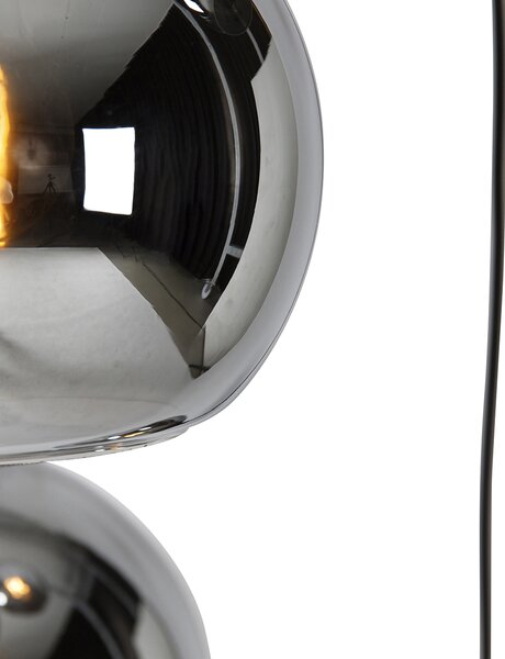 Okos függőlámpa fekete füstüveggel, 4 Wifi A60 - Wallace