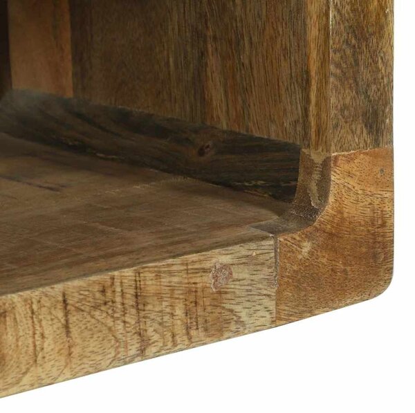 TV szekrény szett 3 pcs Barna 100 x 30 x 32 cm Tömör mangófa