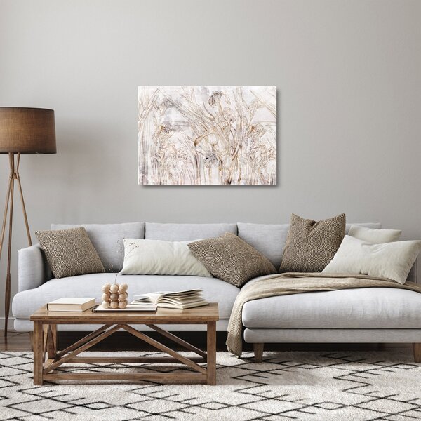 Kép - íriszek (üvegen) (70x50 cm)