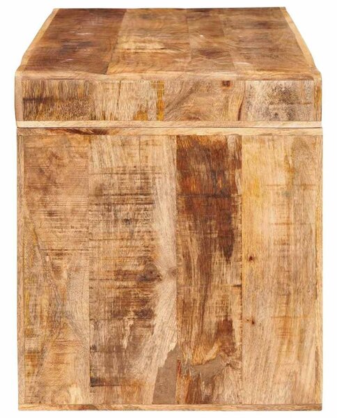Fészekasztal 3 db Barna 82 x 40 x 46 cm Tömör Mangófát