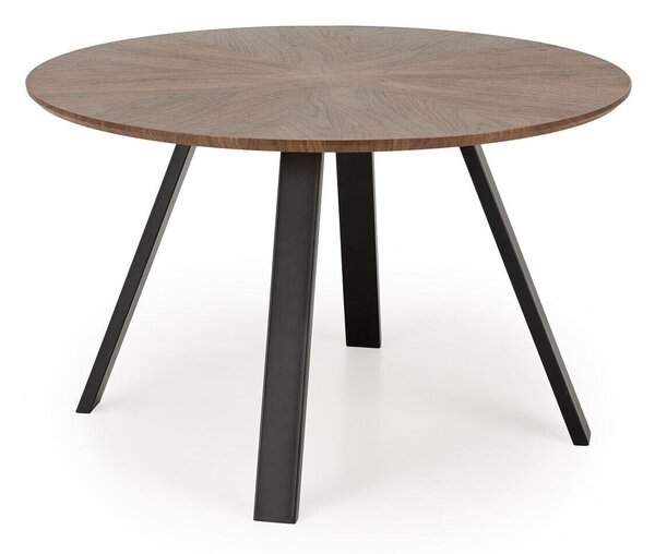 Asztal Houston 1875, 74cm, Dió, Fekete