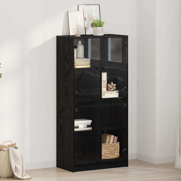 Magasfiú Fekete tölgy 68 x 37 x 142 cm Faanyag