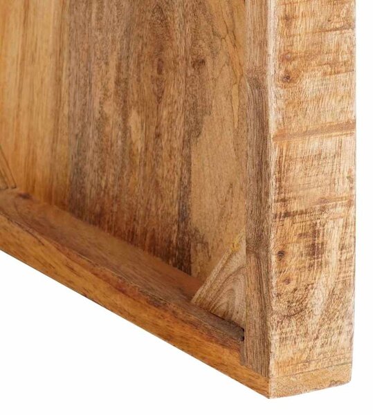 Végasztal Barna 60 x 35 x 46 cm Tömör Mangófát