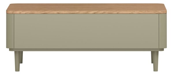 Amilio dohányzóasztal 100 cm fiókos - eukaliptusz / baltic dune tölgy