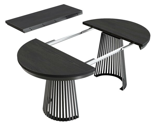 Asztal Stanton 150, 77cm, Fehér