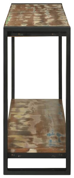 Konzolasztal 120 x 33 x 75 cm Szilárd Újrahasznosított Fa