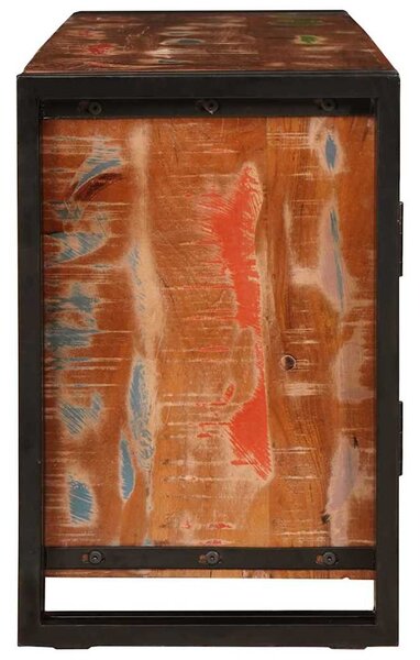 TV szekrény Sokszínű 120 x 30 x 50 cm tömör újrahasznosított fa