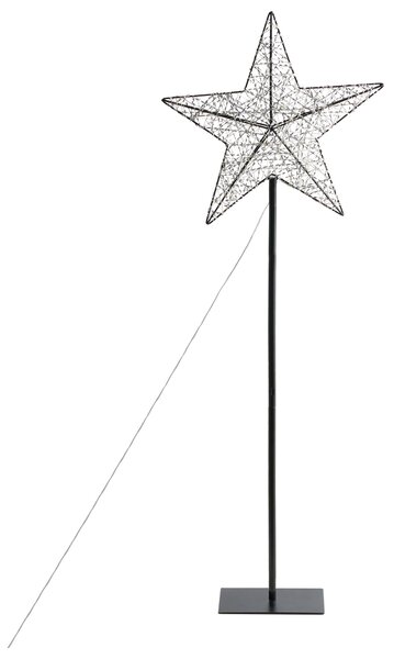 Kültéri dekoráció LED SANNAN Csillag 110 cm Fekete