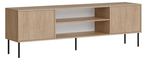 TV-állvány Merevai 104, Laminált forgácslap, 60x183x40cm, Tölgy