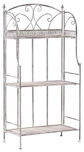 Polcrendszer VILLADOSE Fém 117 cm 60 cm Szürke
