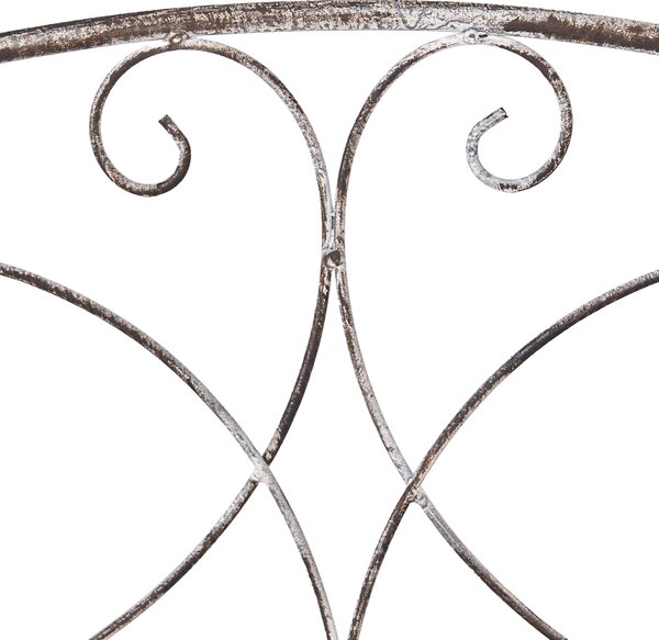 Polcrendszer VILLADOSE Fém 117 cm 60 cm Szürke