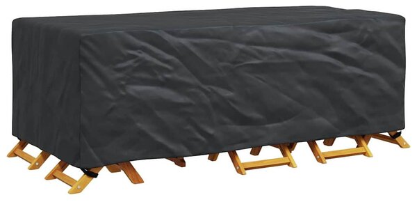 Bútor takaró Egyszínű Fekete 229 x 113 x 73 cm 210D