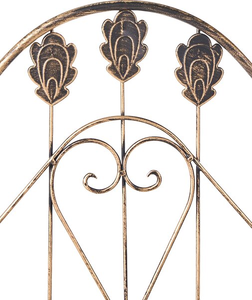 Polcrendszer VISANO Fém 123 cm 59 cm Fekete