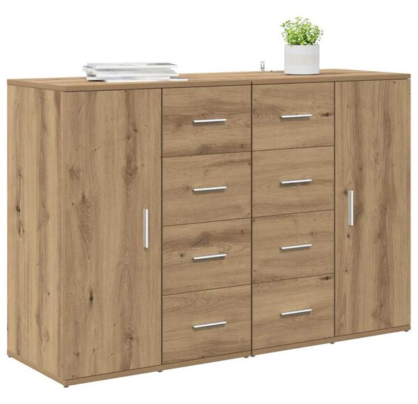 Oldalszekrények Corona 2 pcs Artisan tölgy 59 x 39 x 80 cm