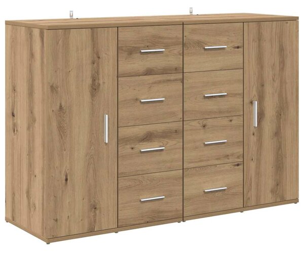 Oldalszekrények Corona 2 pcs Artisan tölgy 59 x 39 x 80 cm
