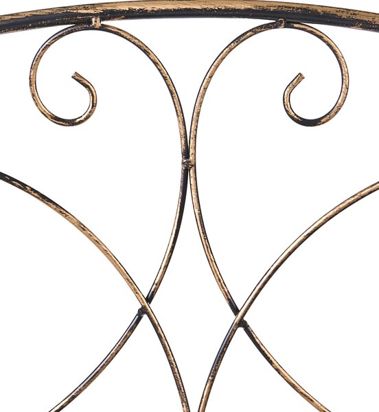 Polcrendszer VILLADOSE Fém 117 cm 60 cm Fekete